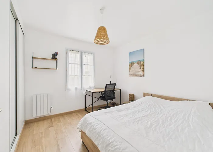 Сasa de vacaciones 800m De La Plage, Jolie Maison Pour 6 Avec Jardin Barbâtre