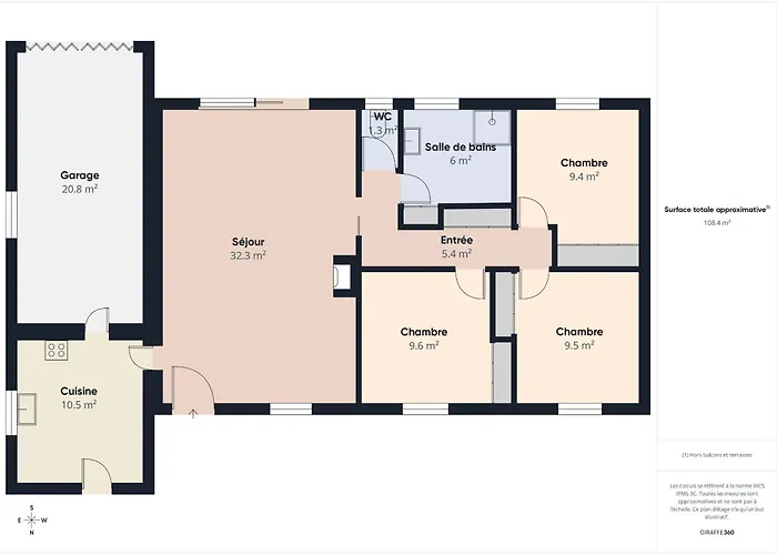 800m De La Plage, Jolie Maison Pour 6 Avec Jardin