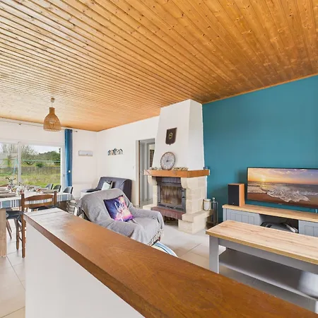 Casa vacanze 800m De La Plage, Jolie Maison Pour 6 Avec Jardin Barbâtre