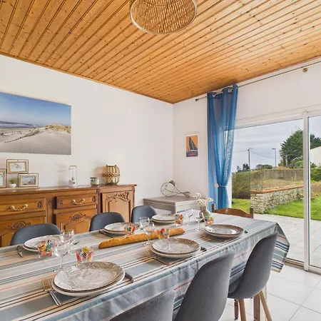 800m De La Plage, Jolie Maison Pour 6 Avec Jardin バルバトル